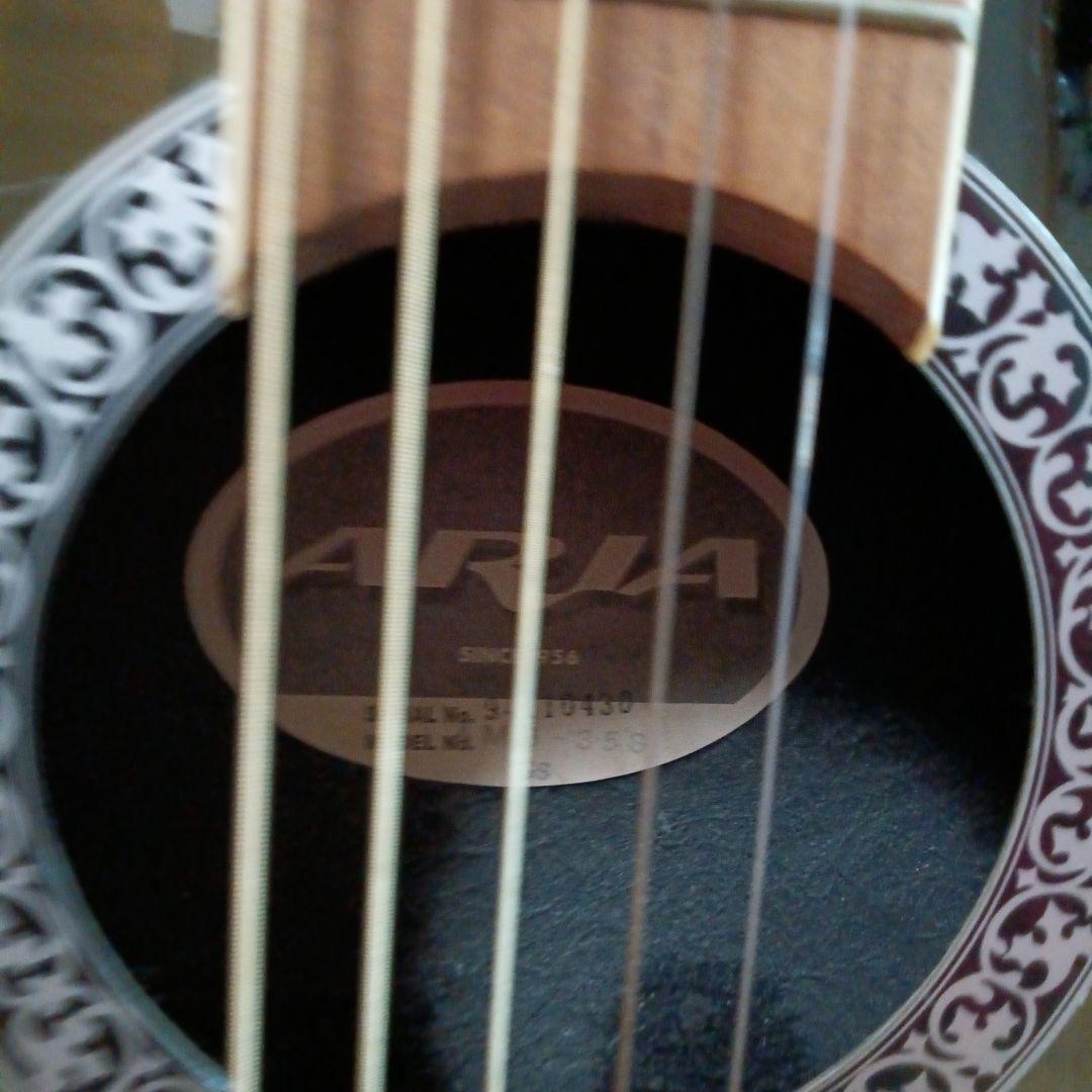 エレアコ ARIA AMB35S ミニギター ギターケース付