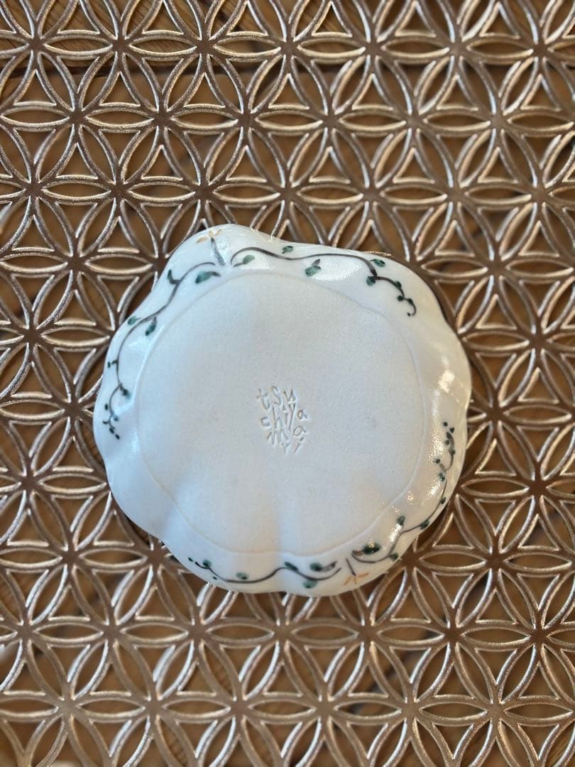 つちやまり あわび皿