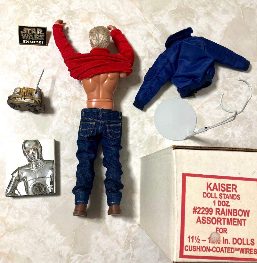 スターウォーズ　ジョージルーカス風フィギュア+バトルドロイド+α [カスタム品]