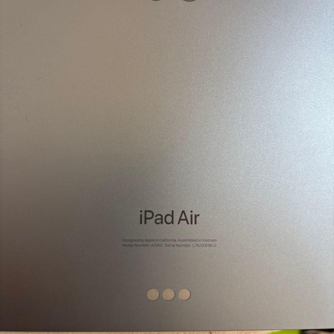 【M2】iPad Air 11インチ 第6世代 128GB 94% 傷凹み