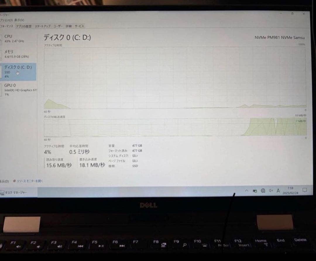 DELL XPS13 2-in-1 intel i7メモリ16G SSD512G