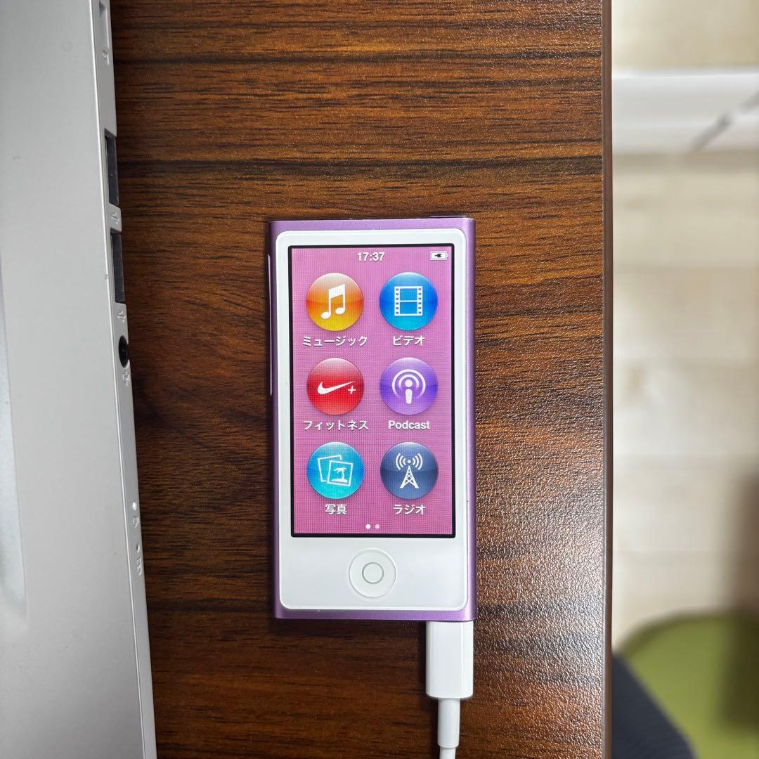 iPod nano 第7世代 パープル 16GB