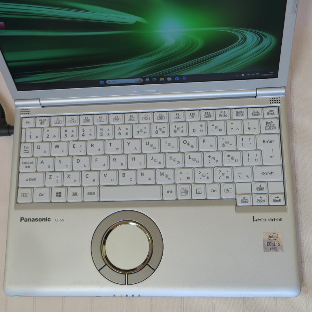 レッツノートSV9／10世代／NVMe256G／LTE対応／Office2024