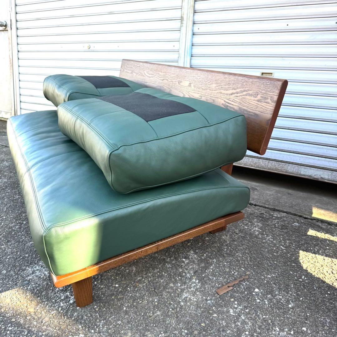 設置取付まで無料✨ナガノインテリア 2人掛けソファ 本革 インテリア定価55万