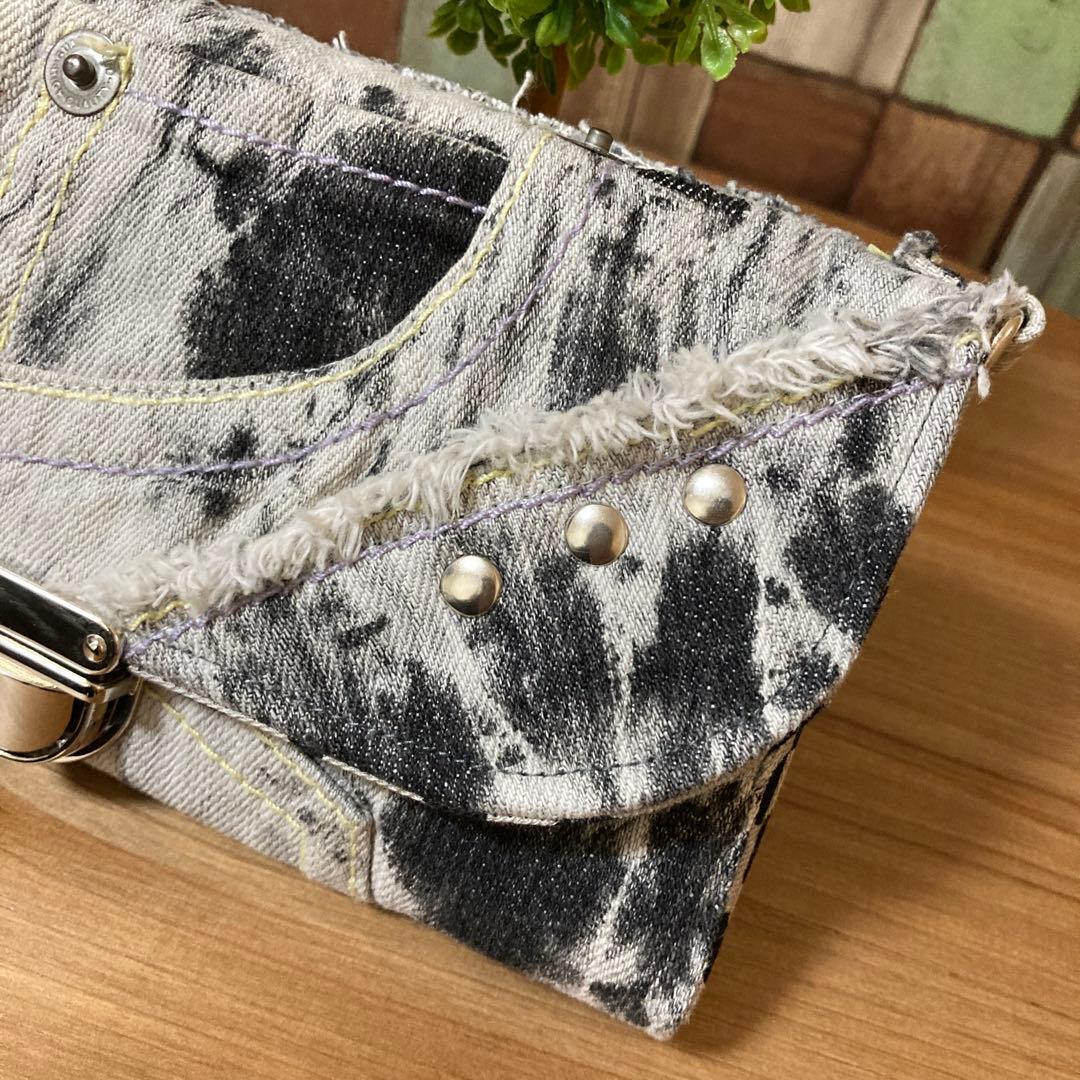 デニムリメイク 長財布‪❤︎︎