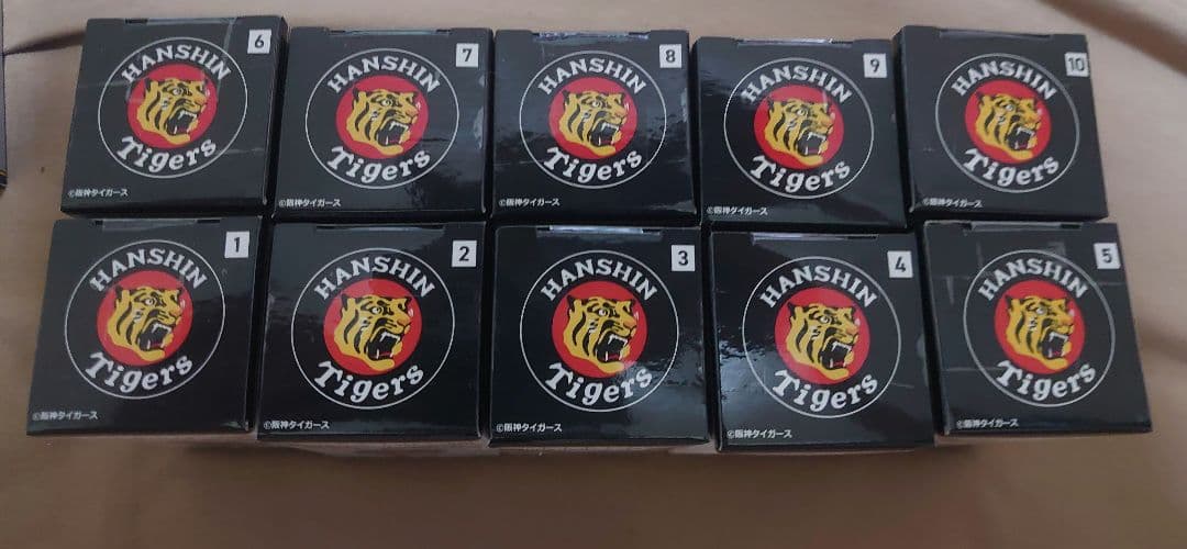 阪神タイガース承認 選手フィギュア 虎1激闘編 2025ver 10種セット
