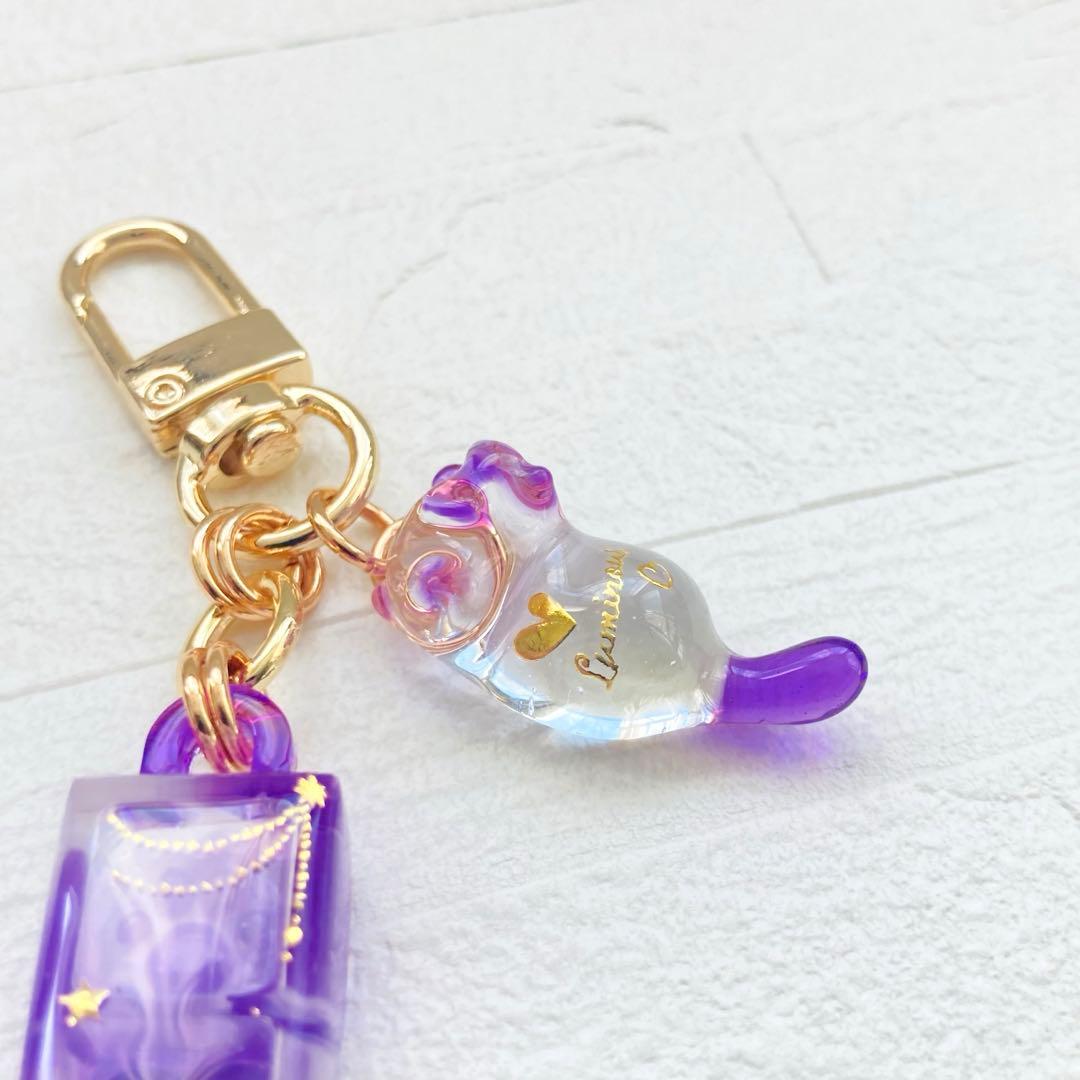 メロちゃんページ　名入れチーム、レジンキーホルダー4点