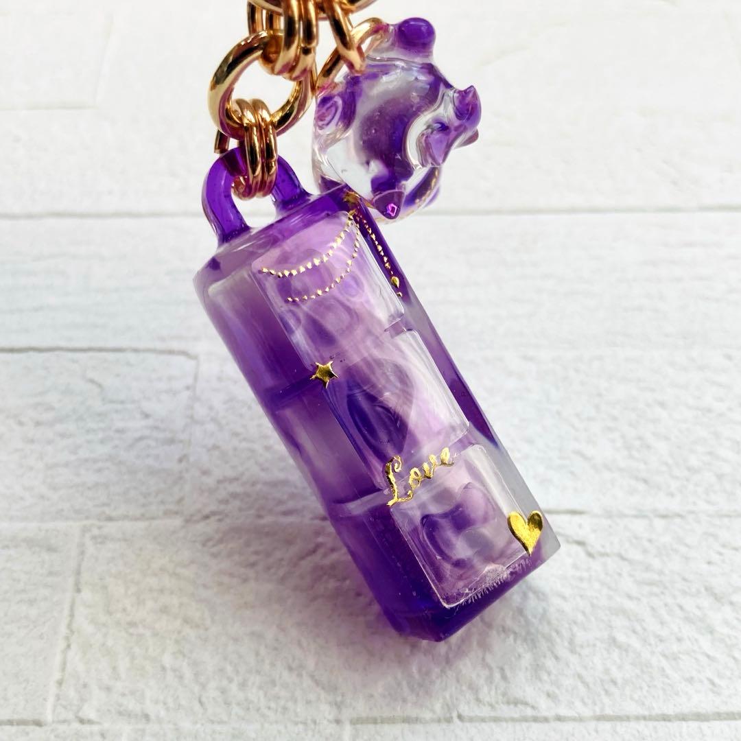 メロちゃんページ　名入れチーム、レジンキーホルダー4点