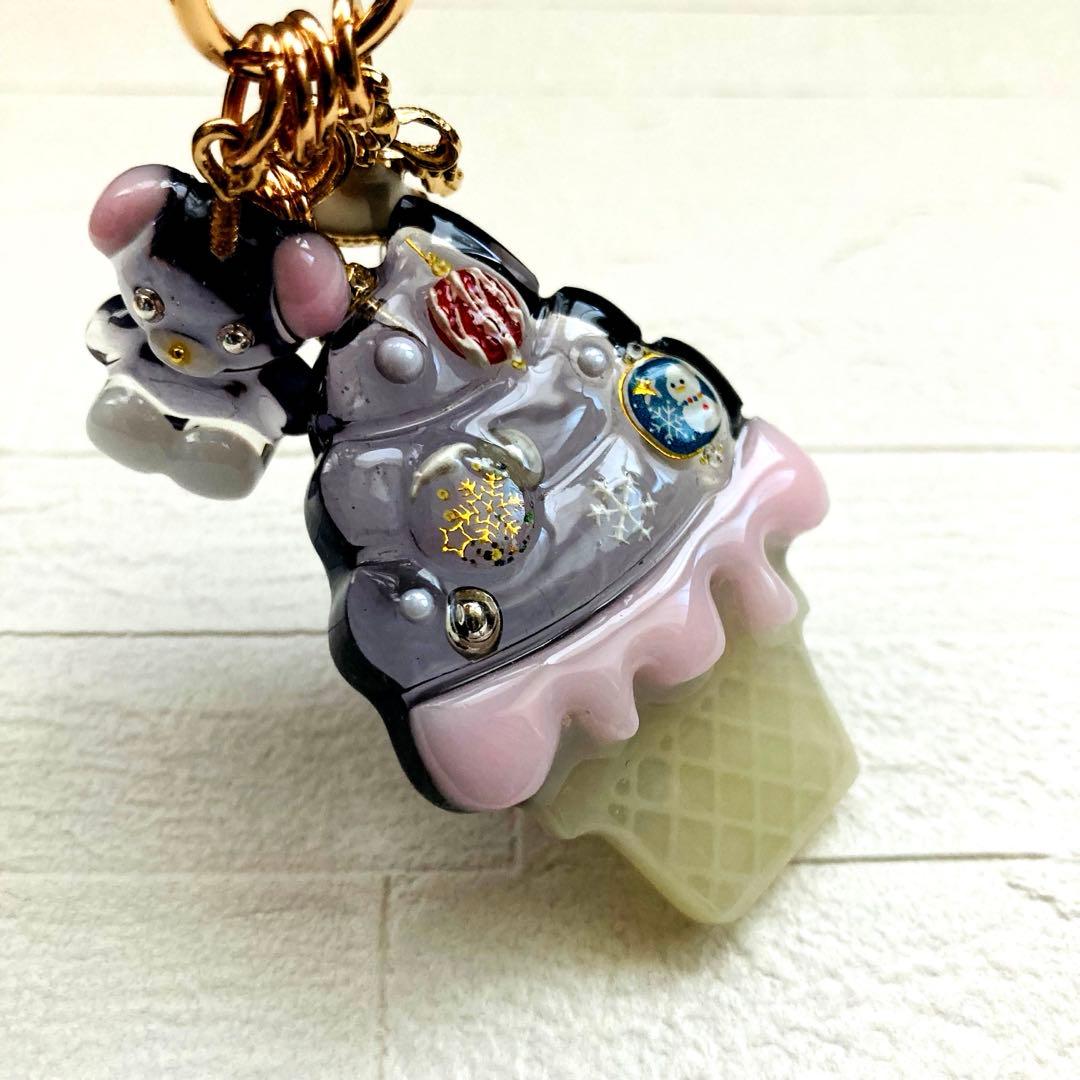 メロちゃんページ　名入れチーム、レジンキーホルダー4点