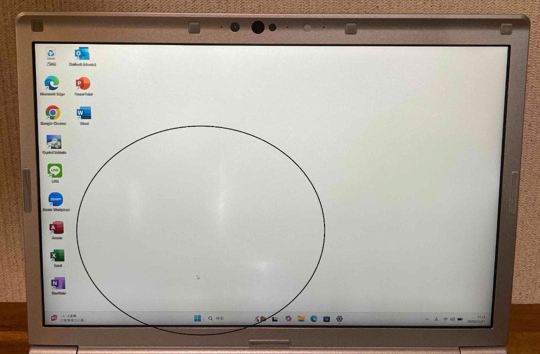 Win11 Office CF-SV7 メモリ8GB SSD128GB 難あり品