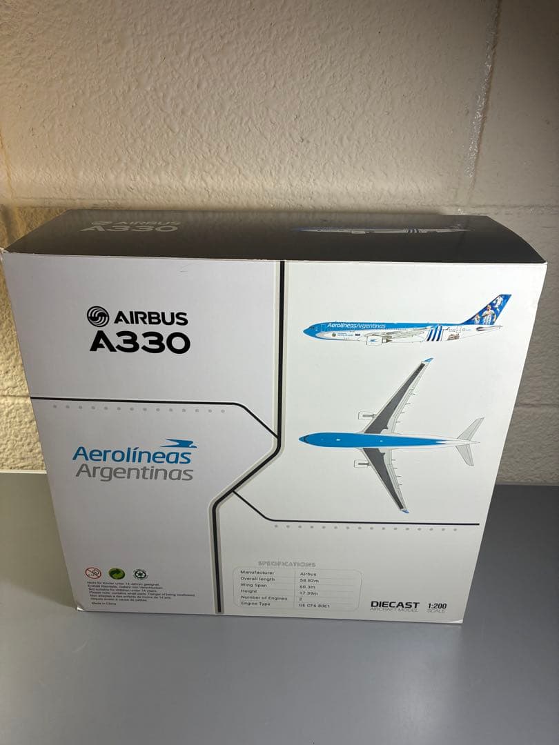 Jcwings アルゼンチン航空 a330-200 1/200