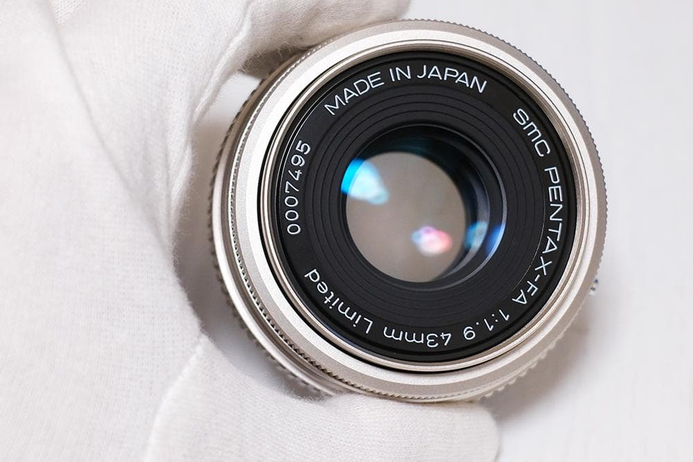 中古 smc PENTAX FA 43mmF1.9 Limited シルバー