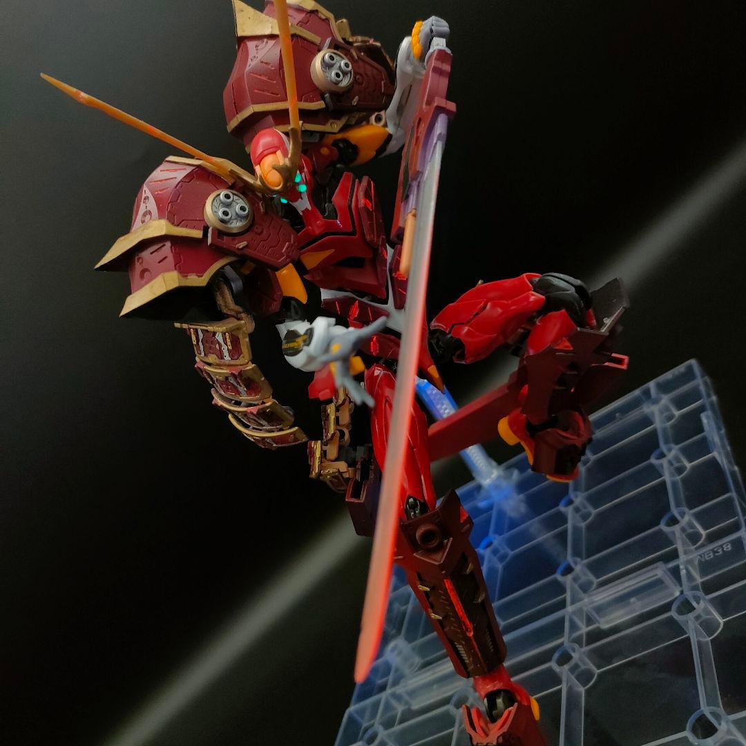エヴァンゲリオン　弐号機 RG　和武装　アスカ　【全塗装完成】