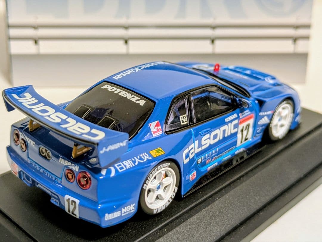 レア CALSONIC SKYLINE '01 High down Force