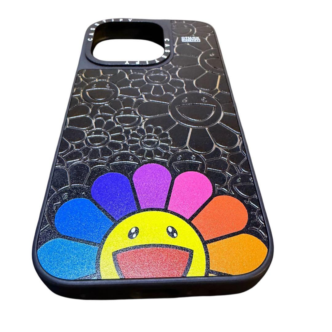 美品 ケースティファイ iPhone15pro 村上隆 CASETIFY スマホ
