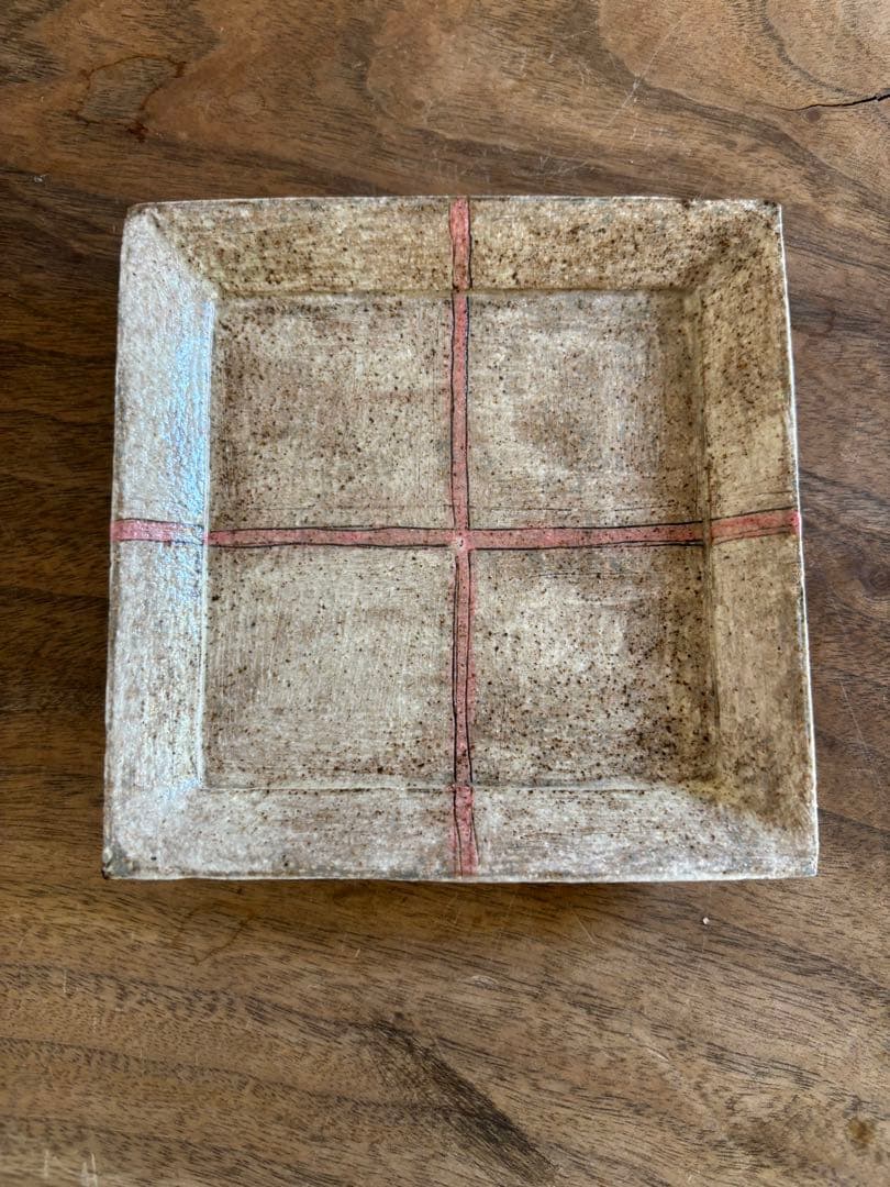 福島万希子　角皿　12cm 3枚セット