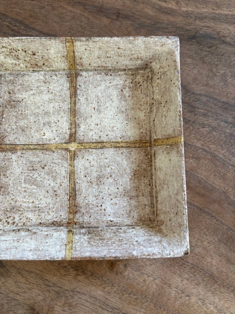 福島万希子　角皿　12cm 3枚セット