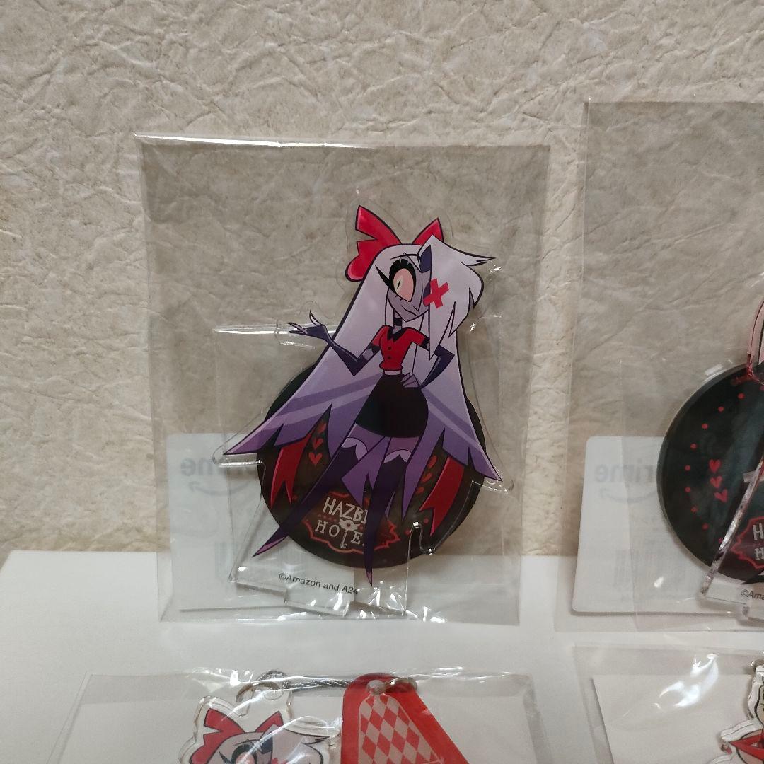 最安 ハズビンスマイルベースカフェ 限定グッズ チャーリー ヴァギー 4点セット