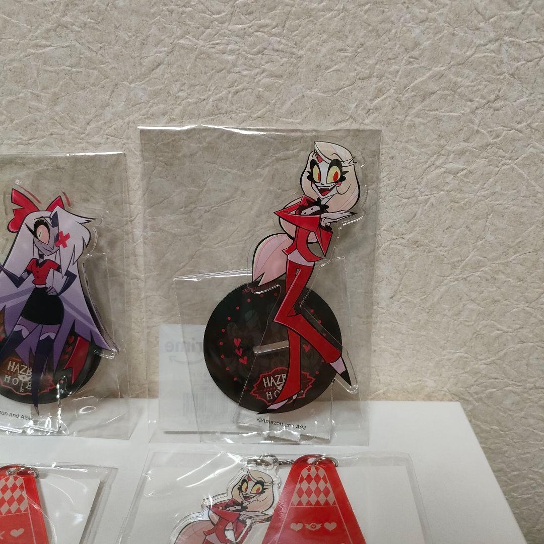 最安 ハズビンスマイルベースカフェ 限定グッズ チャーリー ヴァギー 4点セット