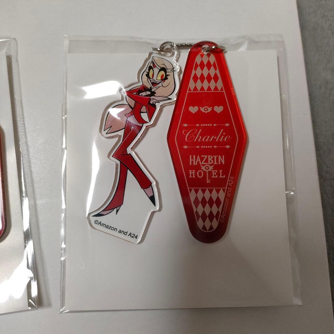 最安 ハズビンスマイルベースカフェ 限定グッズ チャーリー ヴァギー 4点セット