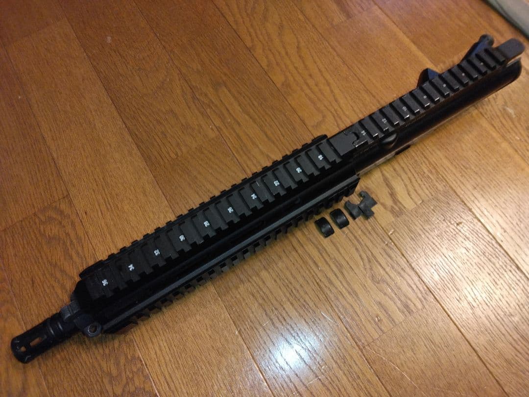 マルイ製次世代HK416デグブル純正RASアッパーフレームセット中古品
