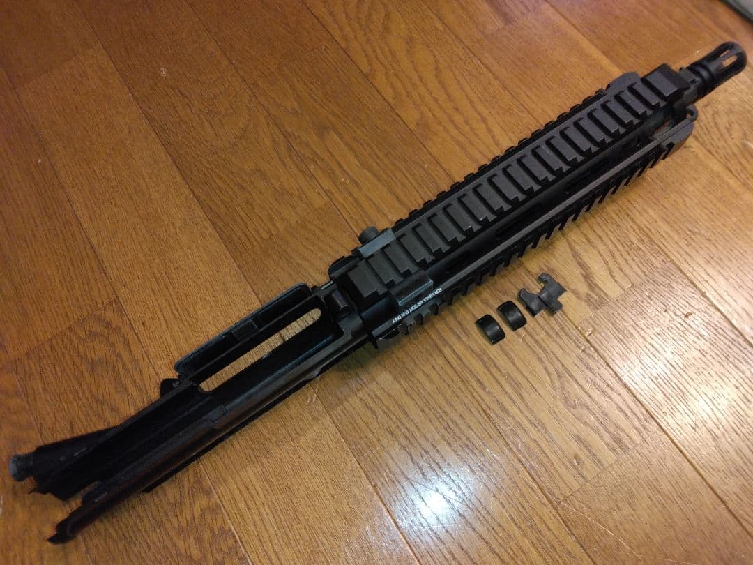 マルイ製次世代HK416デグブル純正RASアッパーフレームセット中古品