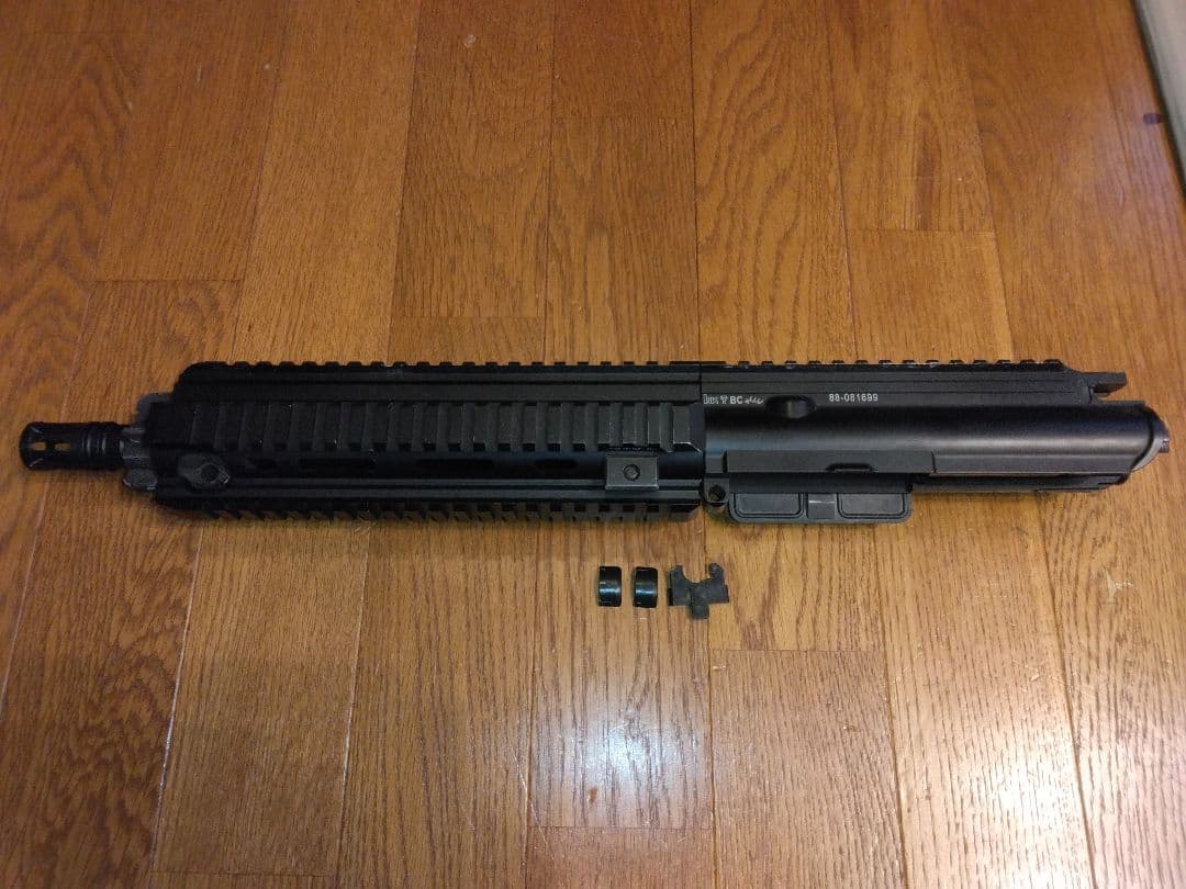 マルイ製次世代HK416デグブル純正RASアッパーフレームセット中古品