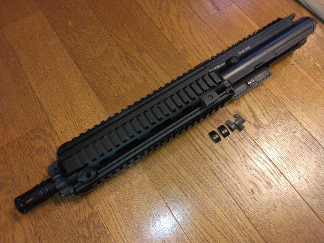 マルイ製次世代HK416デグブル純正RASアッパーフレームセット中古品