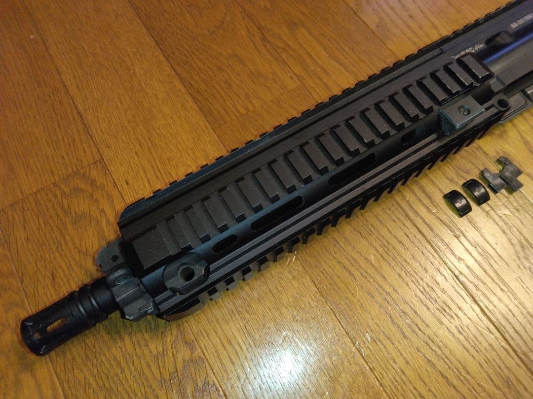 マルイ製次世代HK416デグブル純正RASアッパーフレームセット中古品