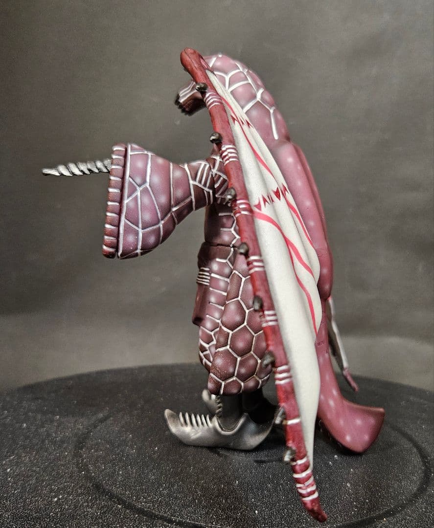 ウルトラ怪獣ソフビ　パワードドラコ　リペイント完成品