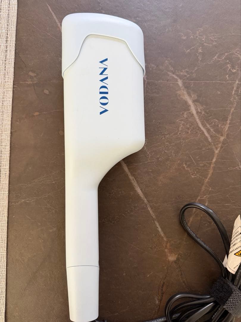 VODANA ウェーブヘアアイロン クリーミーブルー40mm （箱あり）