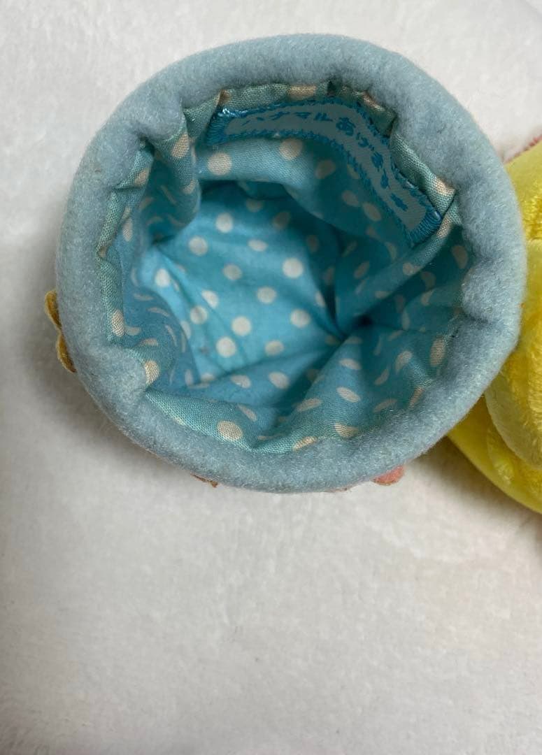 2007 リラックマキャラバン　特別商品　キイロイトリ　携帯スタンドぬいぐるみ