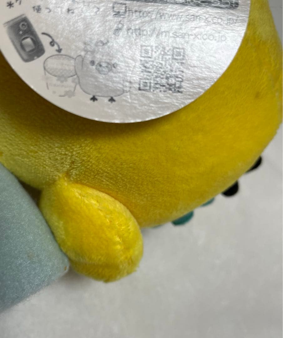 2007 リラックマキャラバン　特別商品　キイロイトリ　携帯スタンドぬいぐるみ