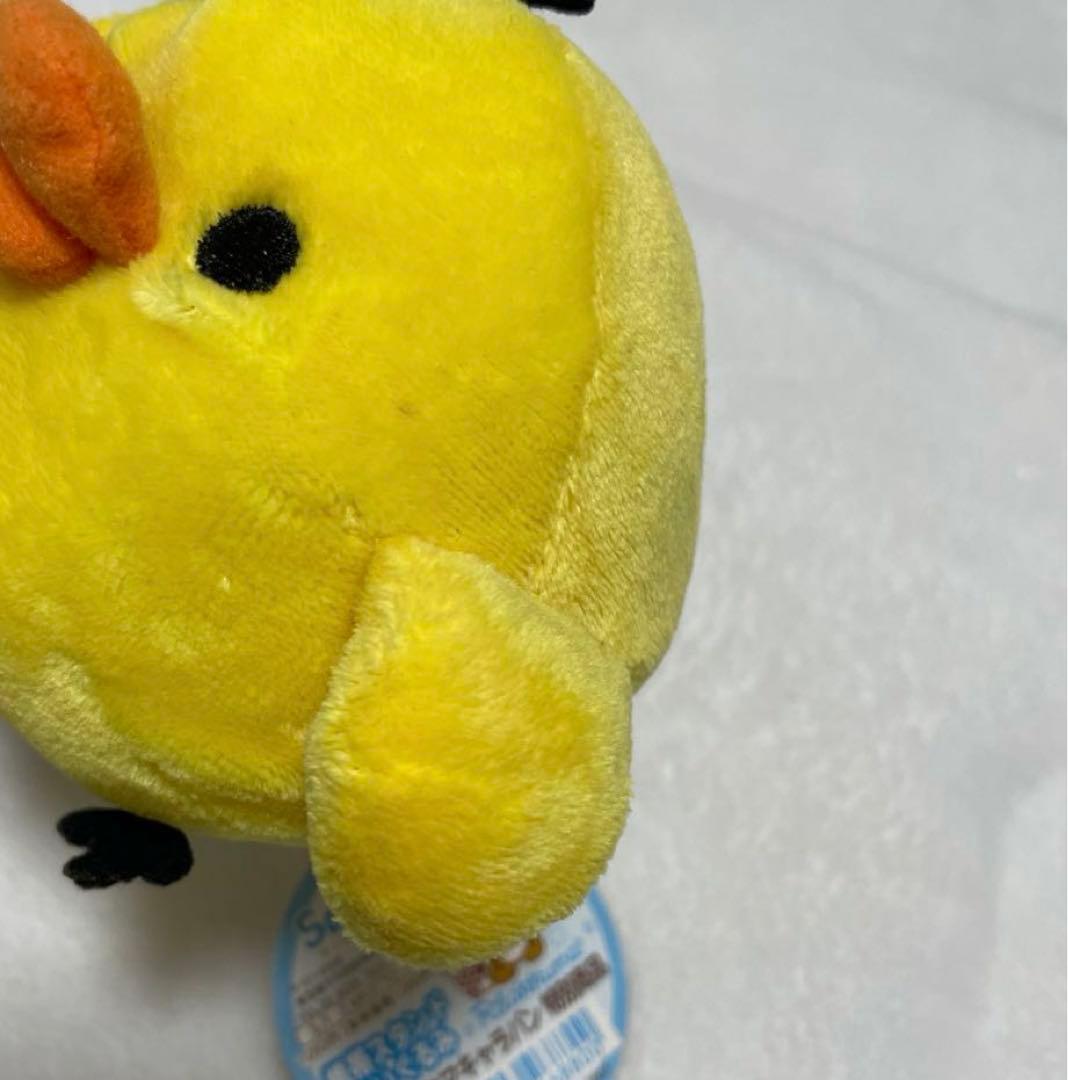 2007 リラックマキャラバン　特別商品　キイロイトリ　携帯スタンドぬいぐるみ