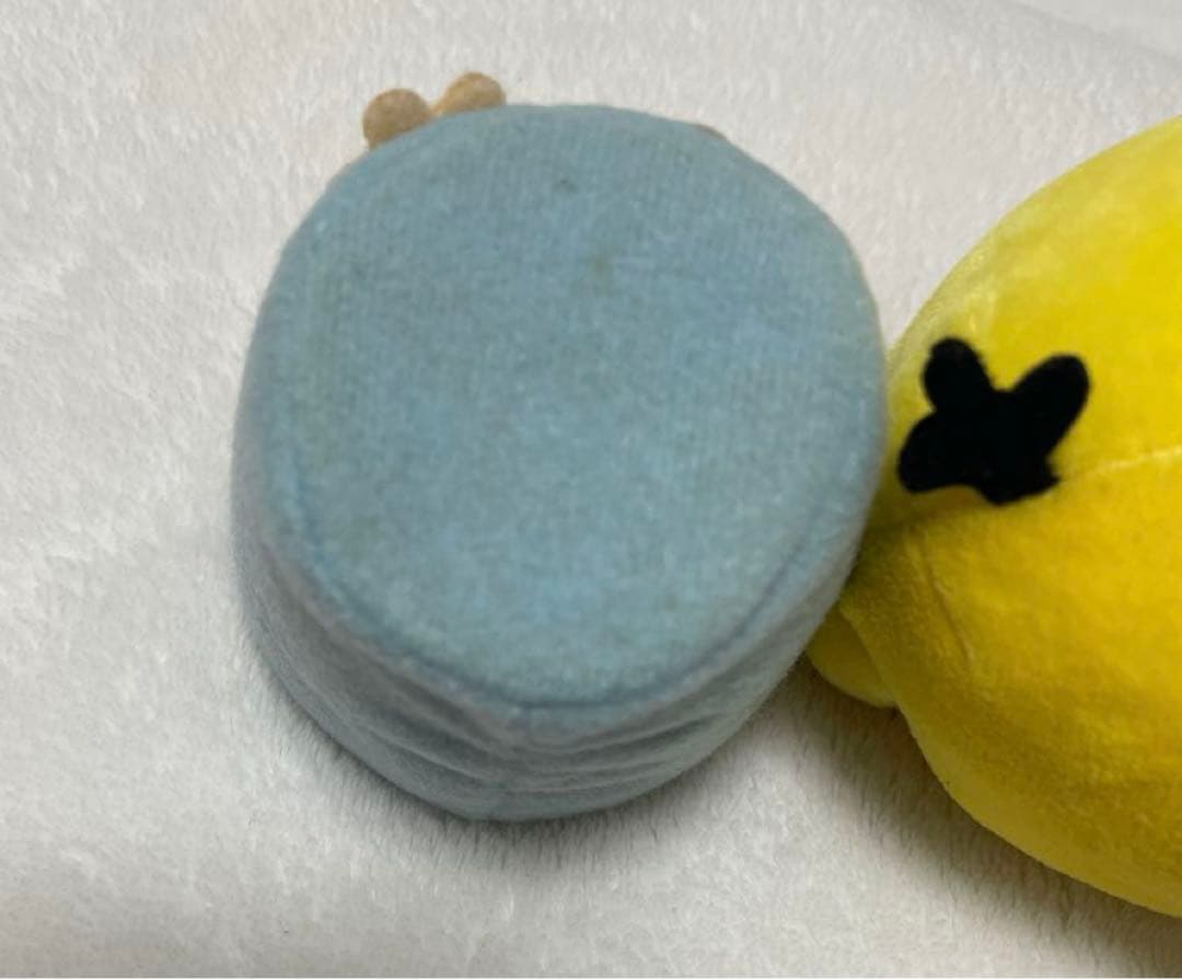 2007 リラックマキャラバン　特別商品　キイロイトリ　携帯スタンドぬいぐるみ