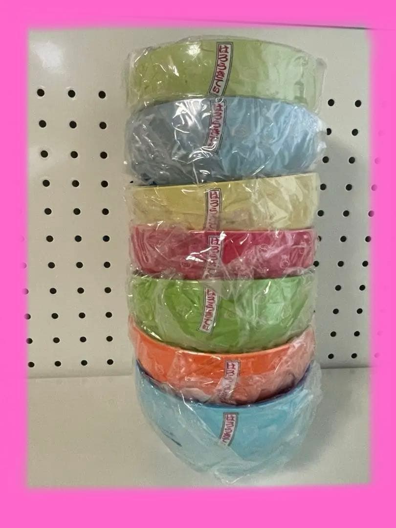 ★激レア★ハローキティの可愛いカラフル干支お茶碗セット