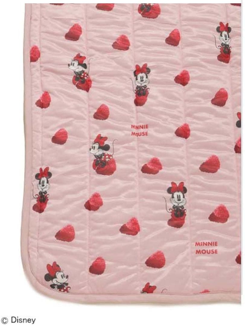 [ジェラート ピケ] 敷きパッド　ダブル　ミニー　新品未使用