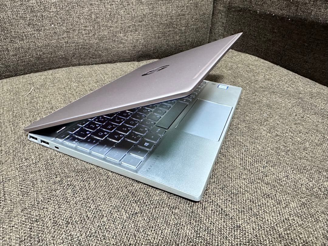 HP pavilion 13 オフィス付き　ピンク　バッテリー　100%