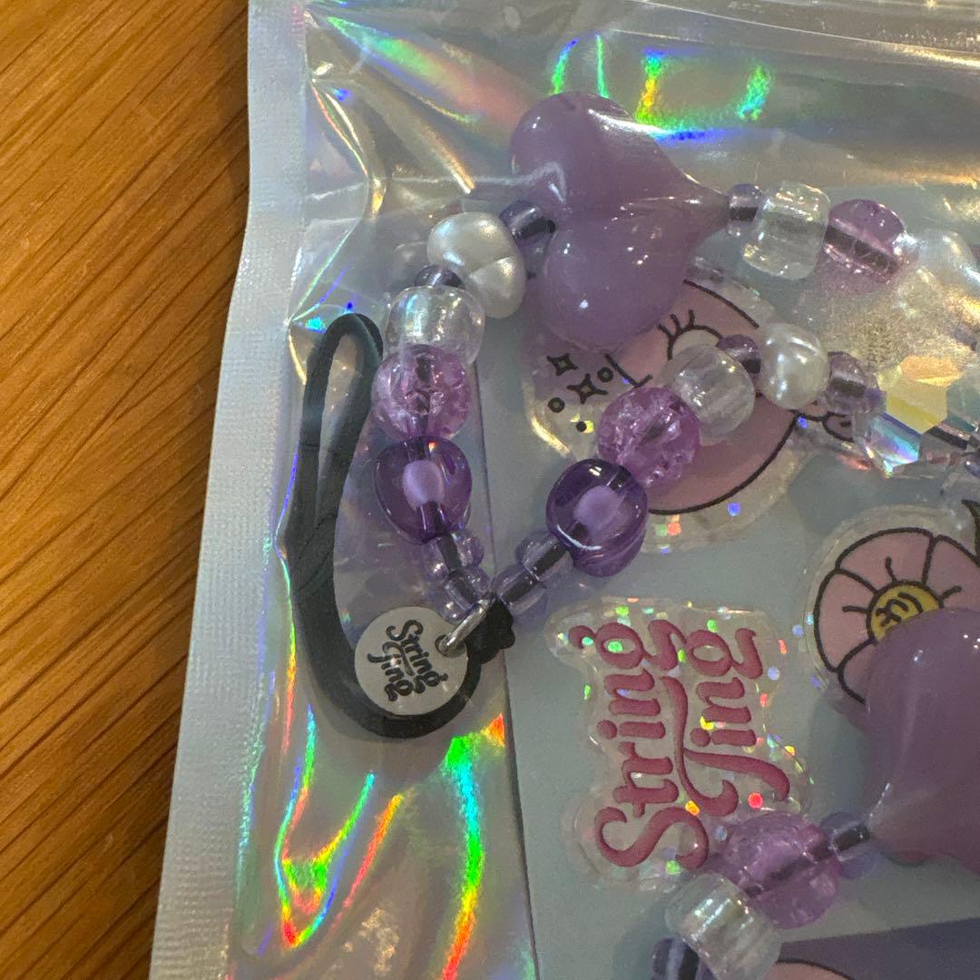 【正規品】String Ting ストリングティング　ストラップ　パープル