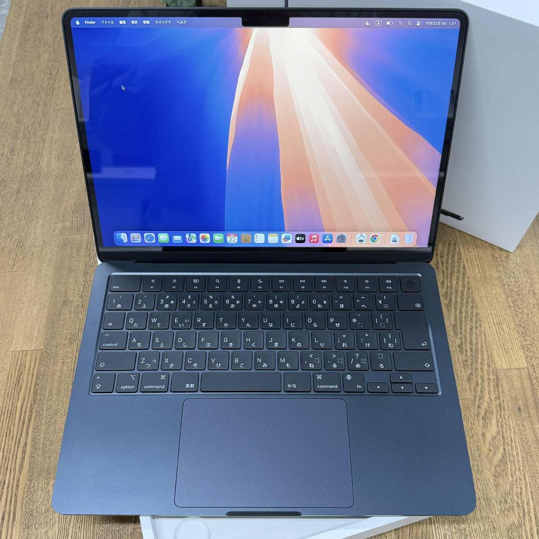 MacBook Air 13インチ M2チップ ミッドナイト 2022年送料無料