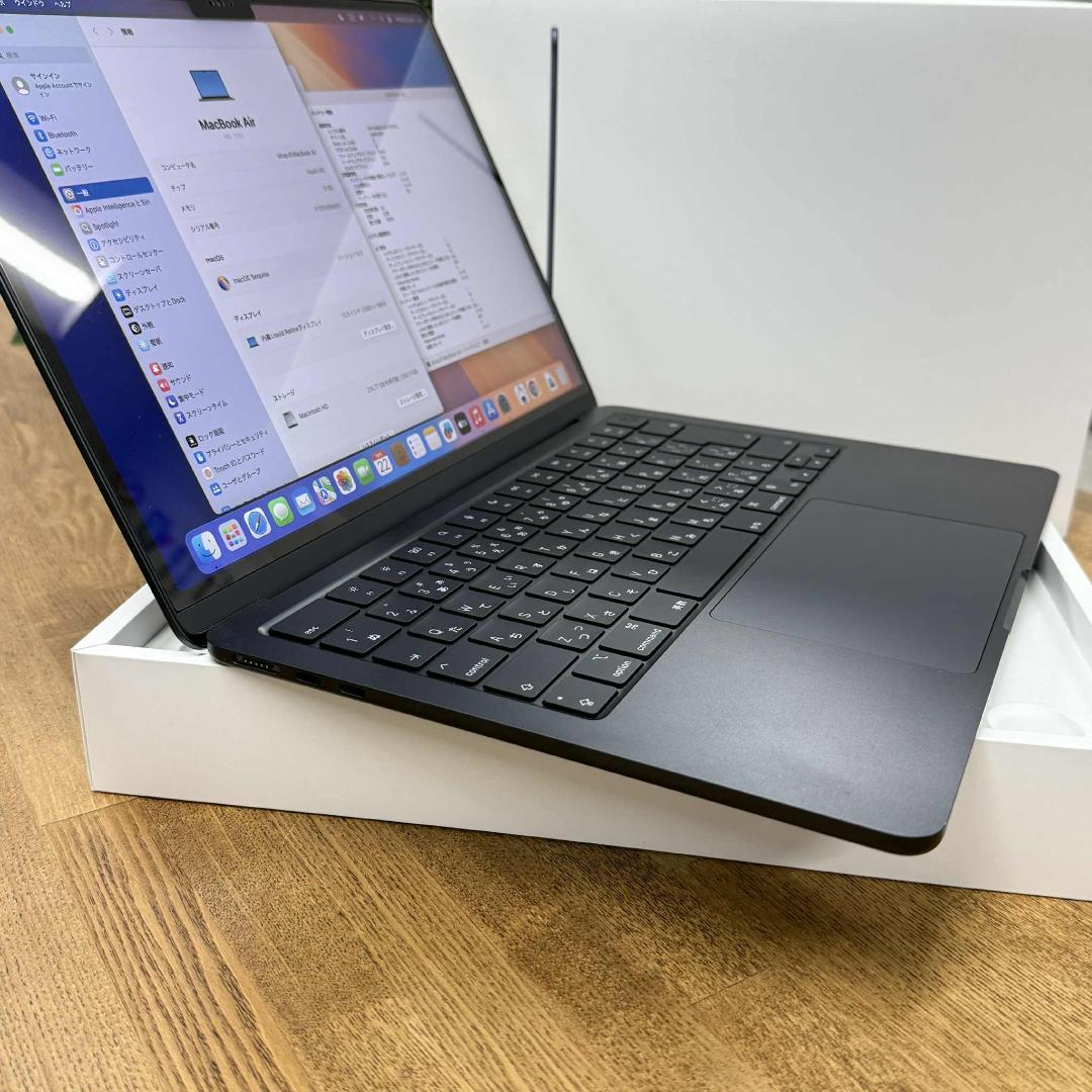 MacBook Air 13インチ M2チップ ミッドナイト 2022年送料無料