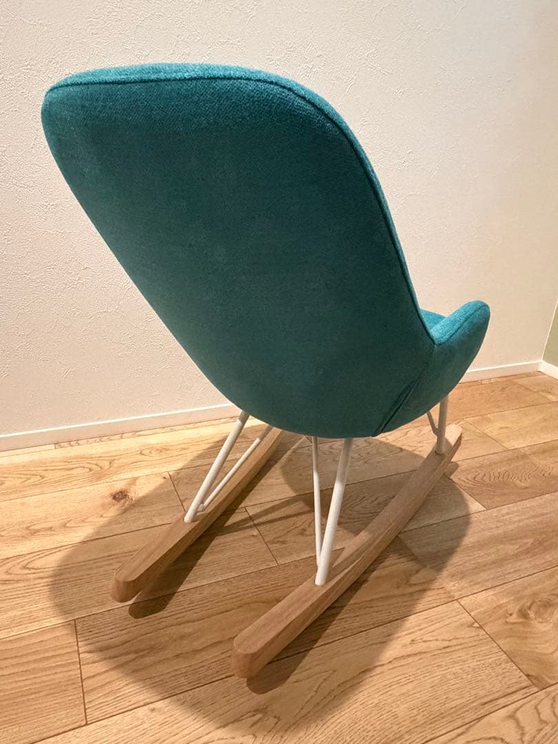 未使用　dulton ダルトン　ロッキングチェア ブルー