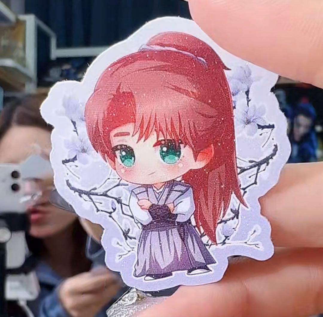 王一博 肖戦 軽防水 キラキラサンドステッカー 50枚 7セット❣️確認用❣️