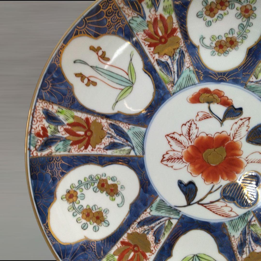 有田焼　有田製窯　額皿　ゴールド伊万里　インテリア　27cm　置物　骨董　大皿