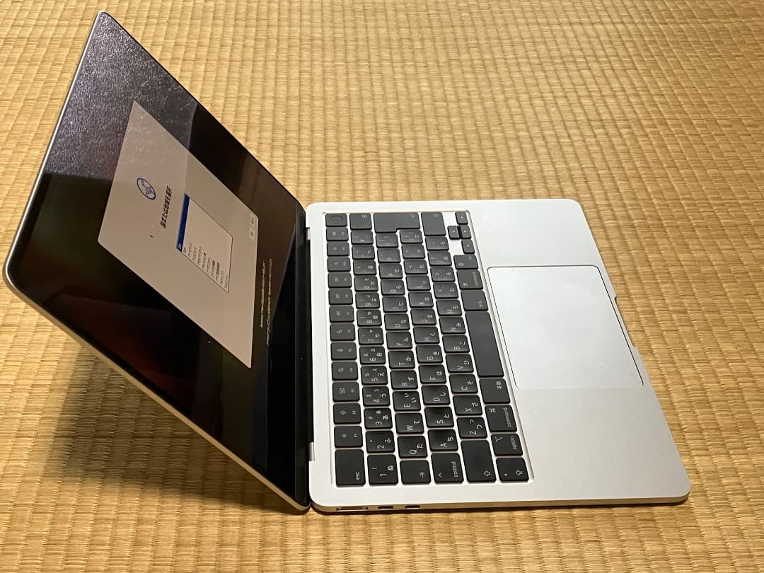 美品 M3 MacBook Air メモリ24GB ・ストレージ1TB シルバー