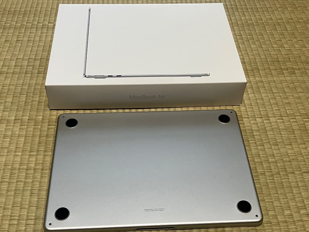 美品 M3 MacBook Air メモリ24GB ・ストレージ1TB シルバー