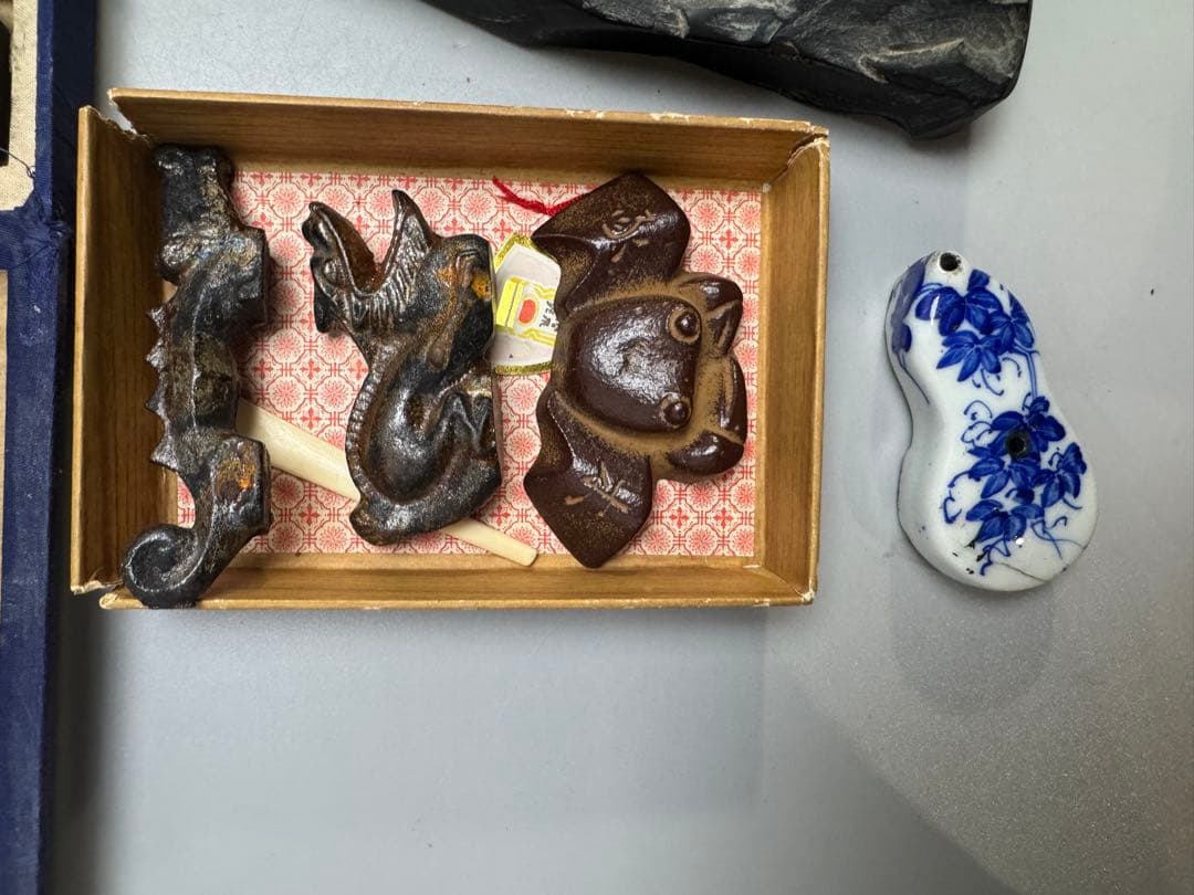 中国 文房四宝 墨 紙鎮 水滴 硯 まとめて DT818