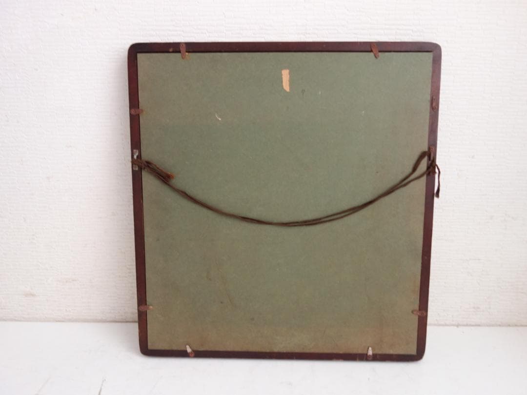 【中古】M▽佐久間顕一 合掌童子図 色紙 (37865)