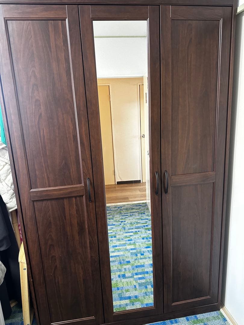 SONGESAND ワードローブ ブラウン 120x60x191 cm