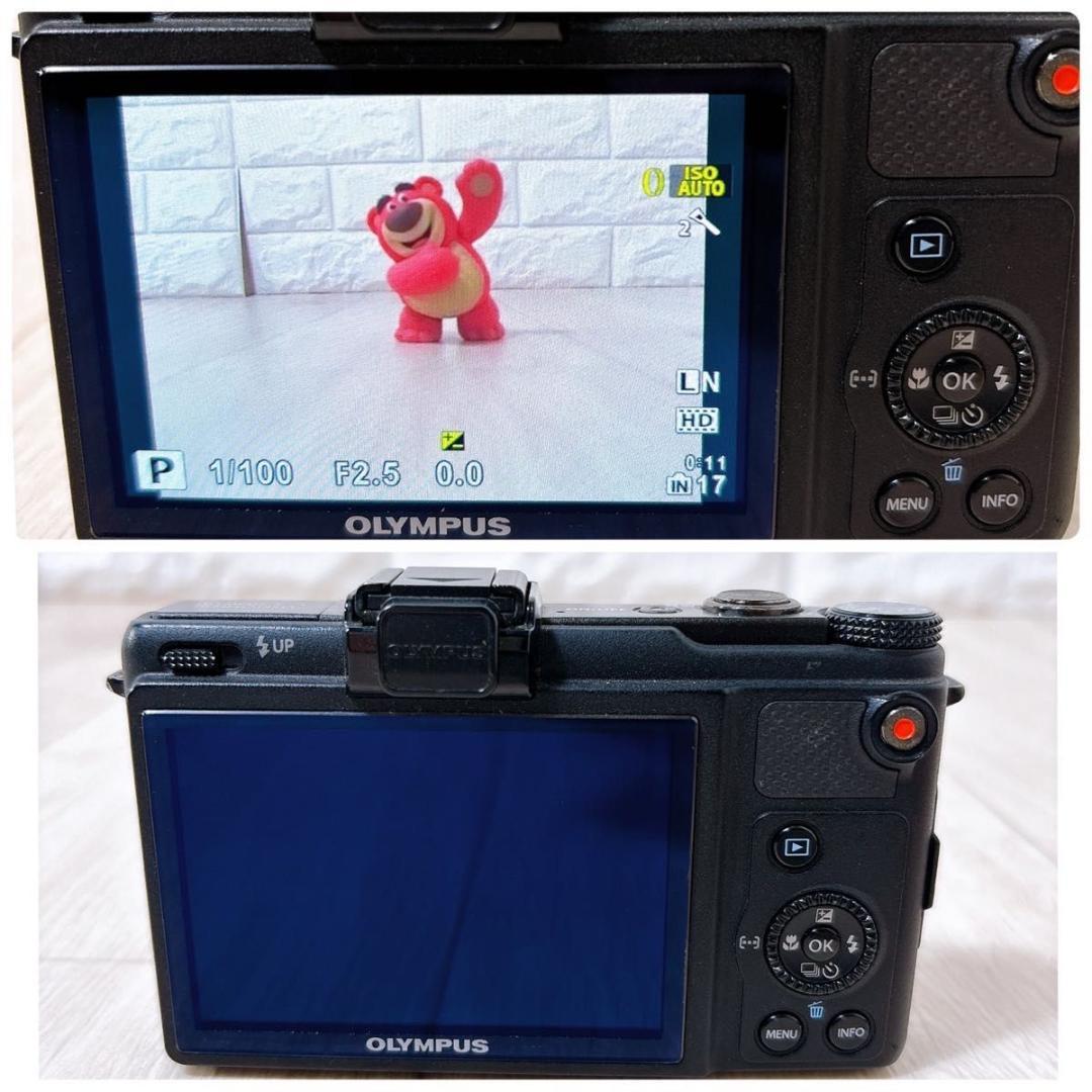 OLYMPUS オリンパス XZ-1 コンパクトデジタルカメラ 自動開閉キャップ